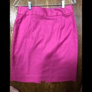 Banana Republic hot pink skirt size 8P
